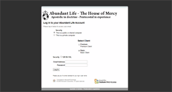 Desktop Screenshot of ex.abundantlifehouse.com